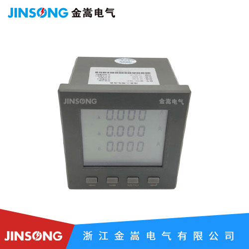 9型液晶三相電流表